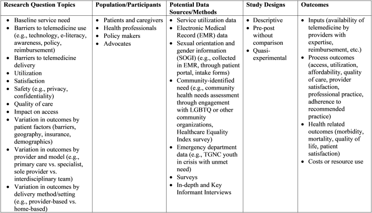 Outcomes Research on Telemedicine-Delivered Gender-Affirming Health Care for Transgender Youth Is Needed Now: A Call to Action.