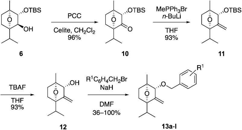 Synthesis and herbicidal activity of optically active cinmethylin, its enantiomer, and C3-substituted cinmethylin analogs.