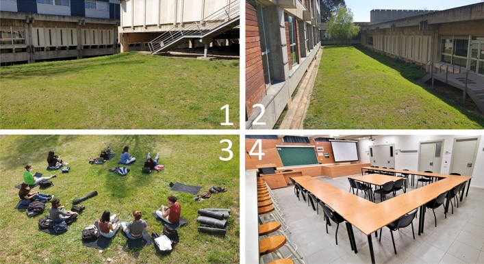 MOTEMO-OUTDOOR: ensuring learning and health security during the COVID-19 pandemic through outdoor and online environments in higher education.