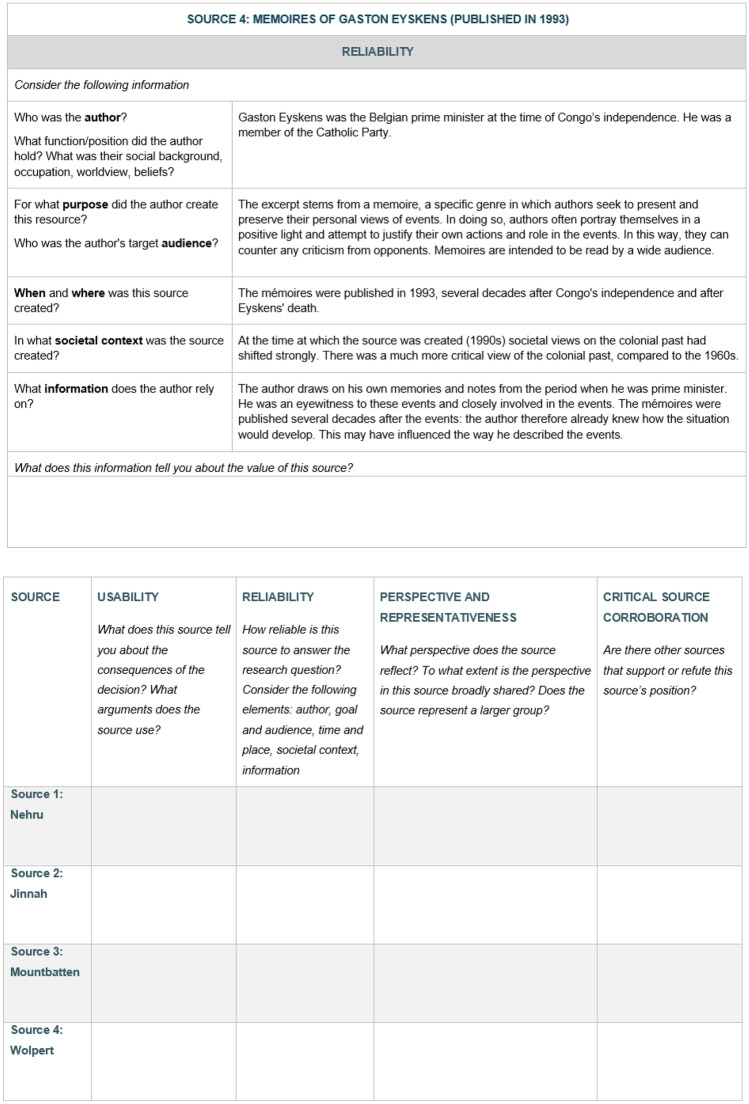 Fostering Secondary Students' Historical Thinking: A Design Study in Flemish History Education.