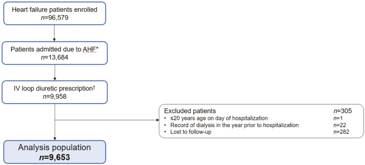 Real-World Intravenous Diuretic Use to Treat Congestion in Patients With Heart Failure　- An Observational Study Using a Research Database.