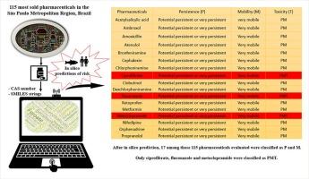 In silico prediction of persistent, mobile, and toxic pharmaceuticals (PMT): A case study in São Paulo Metropolitan Region, Brazil