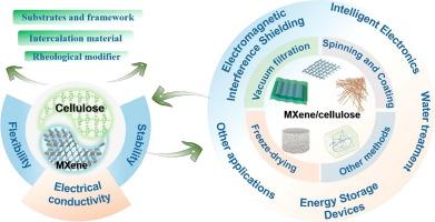 Emerging MXene/cellulose composites: Design strategies and diverse applications