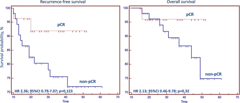 Pathological complete response to neoadjuvant chemotherapy in triple negative breast cancer - single hospital experience.