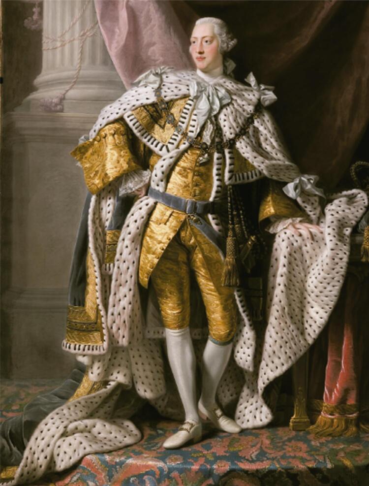 King George III of England and Queen Maria I of Portugal: bipolar disorder and prince regents as common features of their reigns.