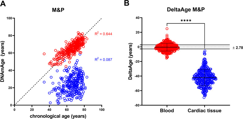 Distinguishable DNA methylation defines a cardiac-specific epigenetic clock.