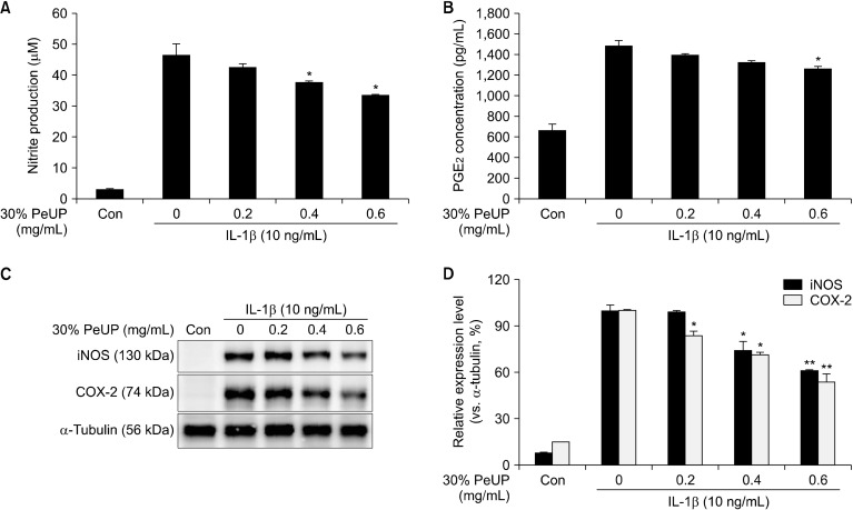 Chondroprotective Effects of <i>Ulva prolifera</i> on Osteoarthritis through MAPKs Signaling Inhibition.