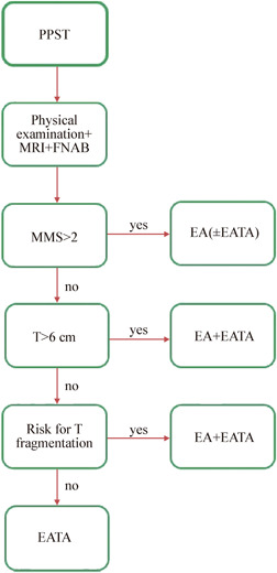 Endoscopy-assisted transoral approach for parapharyngeal space tumors: Our experience and a systematic review of the literature.