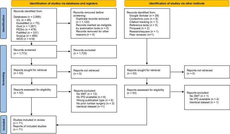 Clinician approaches to spinal manipulation for persistent spinal pain after lumbar surgery: systematic review and meta-analysis of individual patient data.