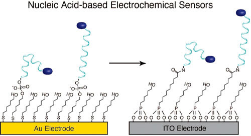 Expanding the Monolayer Scope for Nucleic Acid-Based Electrochemical Sensors Beyond Thiols on Gold: Alkylphosphonic Acids on ITO.