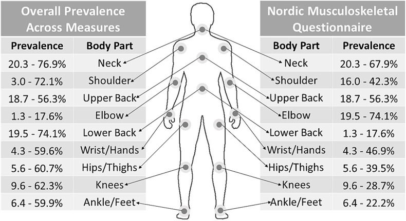 Work from home-related musculoskeletal pain during the COVID-19 pandemic: A rapid review