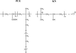 Influence of cationic polymer on the floccule size of cement pastes containing polycarboxylate superplasticizer and Na-bentonite