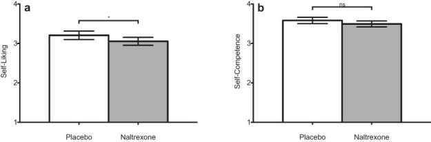 Shifting the sociometer: opioid receptor blockade lowers self-esteem.