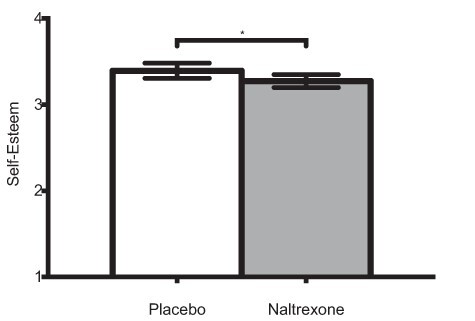 Shifting the sociometer: opioid receptor blockade lowers self-esteem.