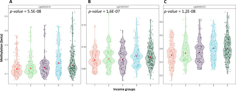 An epigenome-wide analysis of socioeconomic position and tumor DNA methylation in breast cancer patients.