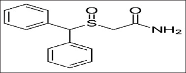 Modafinil-excipient compatibility study using differential scanning calorimetry.