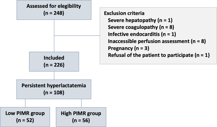 Relationship between peripheral ischemic microvascular reserve, persistent hyperlactatemia, and its temporal dynamics in sepsis: a post hoc study.