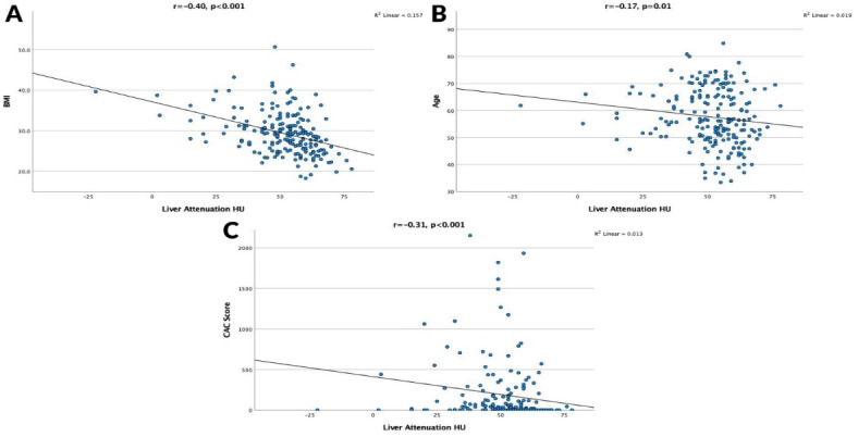 Correlation between Coronary Artery Disease and Non-Alcoholic Fatty Liver Disease Using Computed Tomography Coronary Calcium Scans.