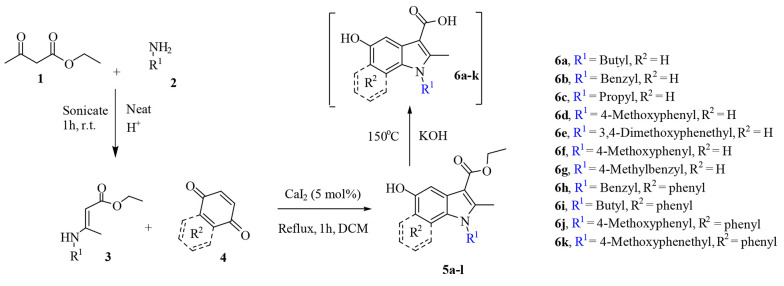 Design, Synthesis, and Investigation of Cytotoxic Effects of 5-Hydroxyindole-3-Carboxylic Acid and Ester Derivatives as Potential Anti-breast Cancer Agents.