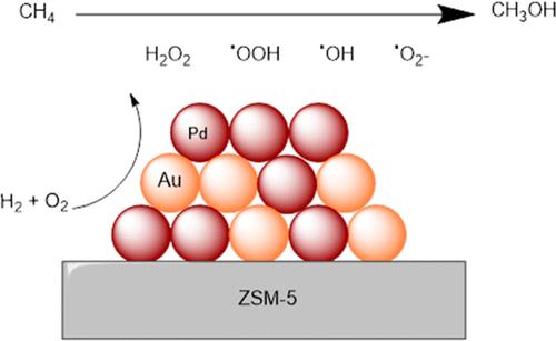 Selective Oxidation of Methane to Methanol via In Situ H2O2 Synthesis