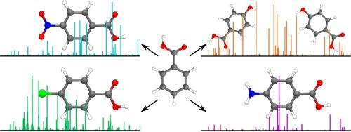 Rotational spectroscopic studies of para-nitrobenzoic acid, para-aminobenzoic acid, para-chlorobenzoic acid, and para-hydroxybenzoic acid