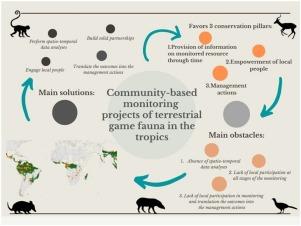 Effectiveness of community-based monitoring projects of terrestrial game fauna in the tropics: a global review