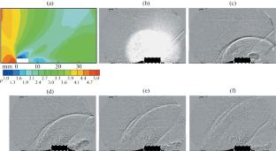 Formation of Shock-Wave Flow during Nanosecond Discharge Localization in Unsteady Flow in a Channel with Obstacles