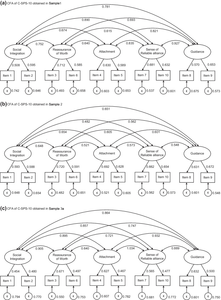 Psychometric Properties of the Chinese Version of the 10-Item Social Provisions Scale in Chinese Populations.