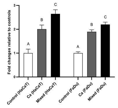 Epithelial responses and Candida albicans pathogenicity are enhanced in the presence of oral streptococci.