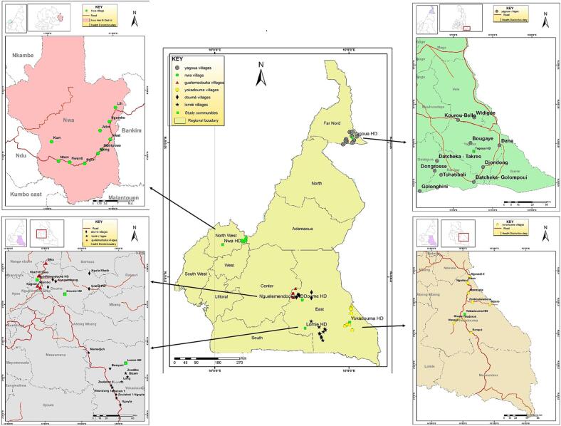 Concordance between Ov16 rapid diagnostic test(RDT) and Ov16 enzyme-linked immunosorbent assay (ELISA) for the diagnosis of onchocerciasis in areas of contrasting endemicity in cameroon