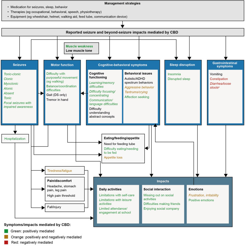 Caregivers' Perspectives on the Impact of Cannabidiol (CBD) Treatment for Dravet and Lennox-Gastaut Syndromes: A Multinational Qualitative Study.