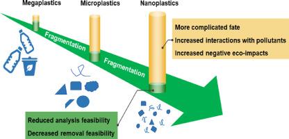 Nanoplastics are significantly different from microplastics in urban waters