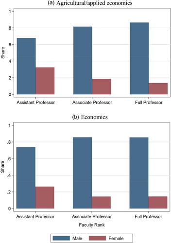 Gender pay gaps in economics: A deeper look at institutional factors