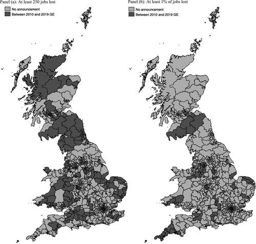 Do mass layoffs affect voting behaviour? Evidence from the UK