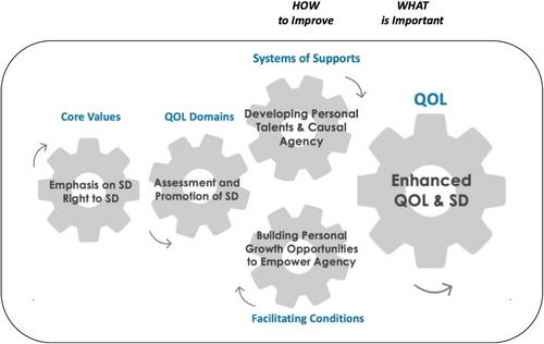 Self-determination and quality of life of people with intellectual and developmental disabilities: Past, present, and future of close research paths