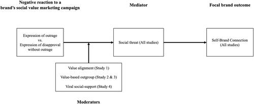 Getting political: The value-protective effects of expressed outgroup outrage on self-brand connection