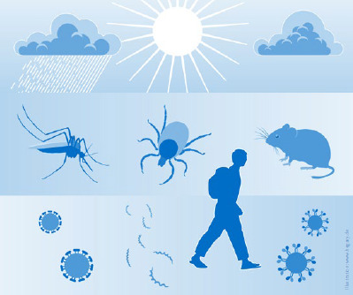 Impact of climate change on vector- and rodent-borne infectious diseases.