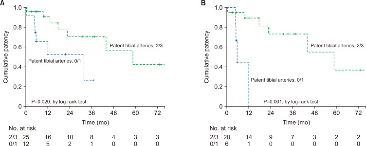 Below-Knee Prosthetic Bypass Is a Viable Option for Limb Salvage in Patients with Extensive Femoropopliteal Occlusive Disease.