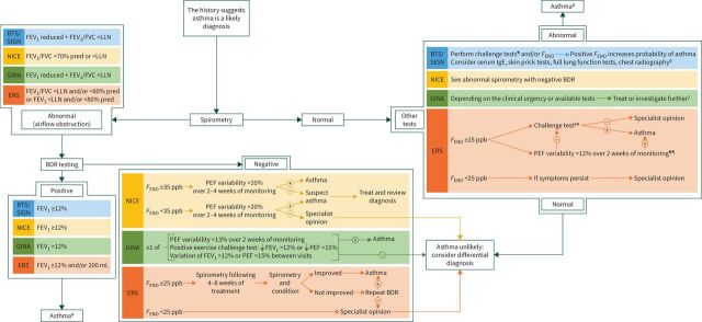 Routine FEV<sub>1</sub> measurement is essential in diagnosis and monitoring of childhood asthma: myth or maxim?