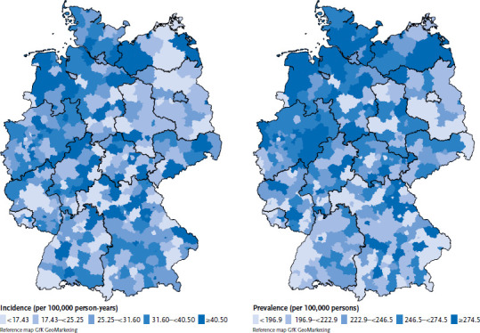 Incidence, prevalence and care of type 1 diabetes in children and adolescents in Germany: Time trends and regional socioeconomic situation.