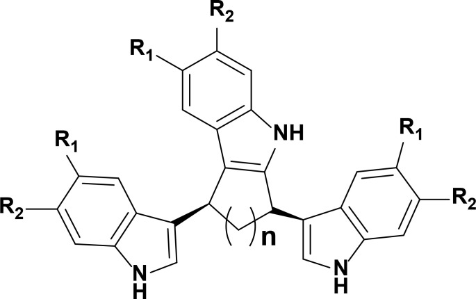 <i>In Silico</i> Studies of Indole Derivatives as Antibacterial Agents.