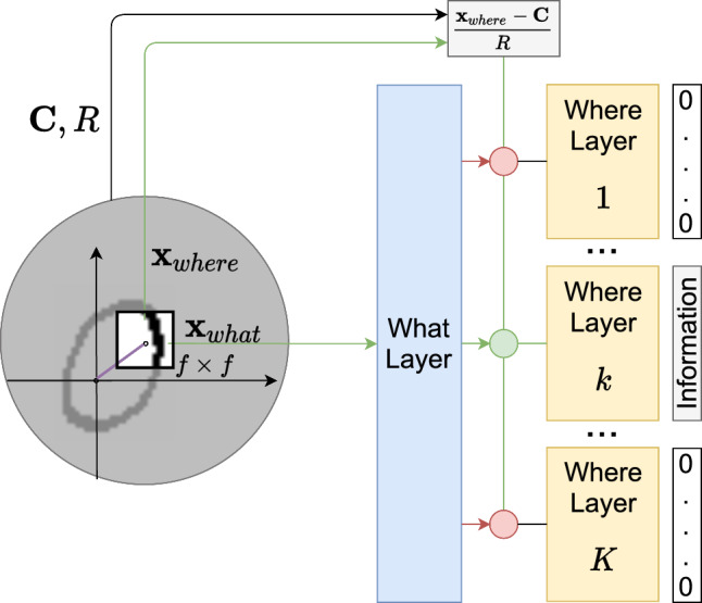 Self-organizing maps on "what-where" codes towards fully unsupervised classification.