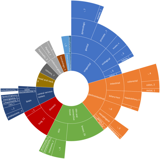 Telemedicine in cancer care during COVID-19 pandemic: a systematic mapping study.