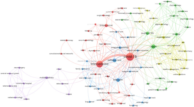 Telemedicine in cancer care during COVID-19 pandemic: a systematic mapping study.