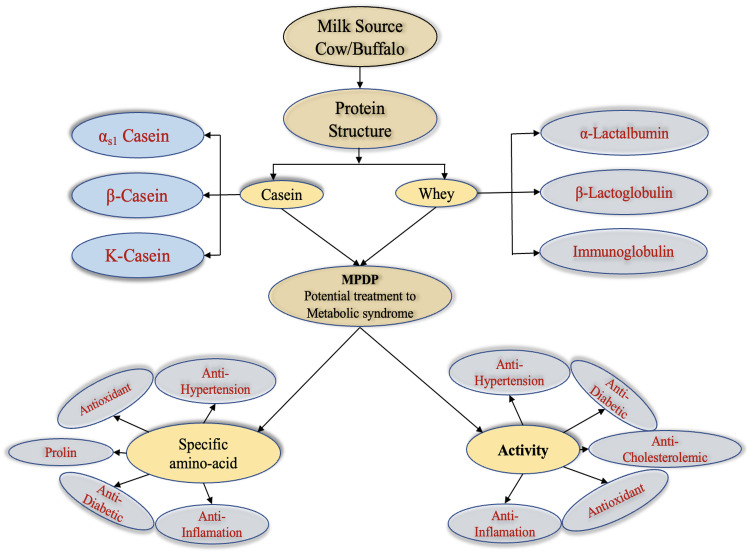 Dairy Milk Protein-Derived Bioactive Peptides: Avengers Against Metabolic Syndrome.