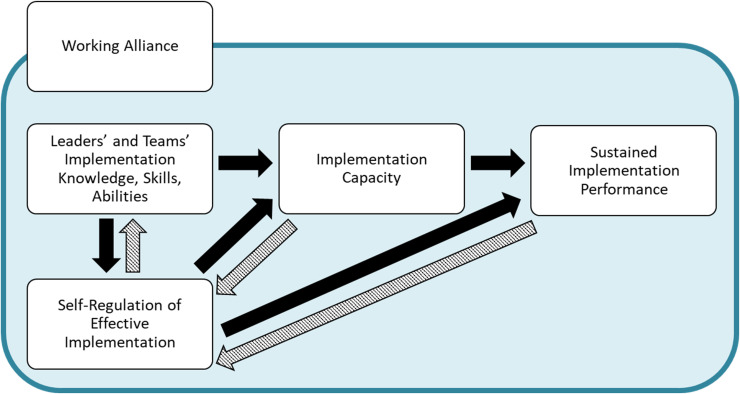 Mechanisms of change in external implementation support: A conceptual model and case examples to guide research and practice.