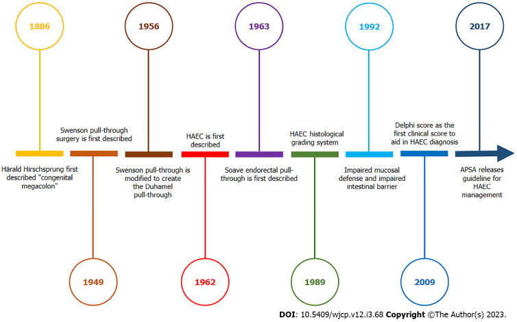 Hirschsprung's disease associated enterocolitis: A comprehensive review.