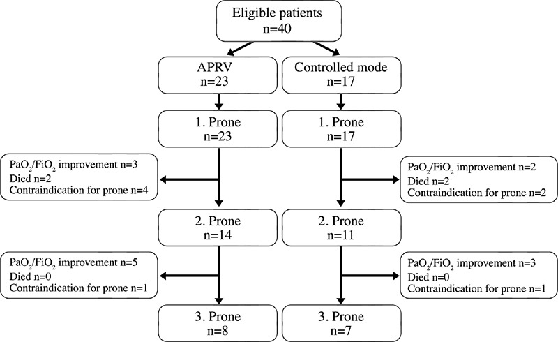 Combined Effects of Prone Positioning and Airway Pressure Release Ventilation on Oxygenation in Patients with COVID-19 ARDS.