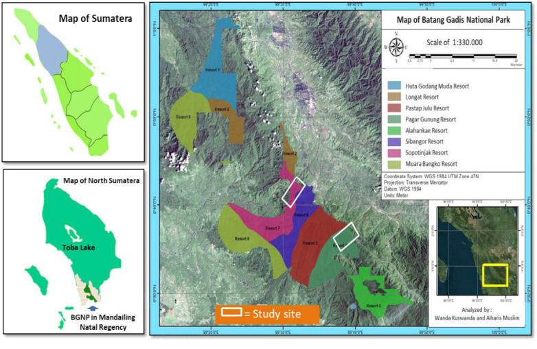 Species Distribution Model for the Asian Tapir and Vegetation Characteristics of Batang Gadis National Park, North Sumatra, Indonesia.