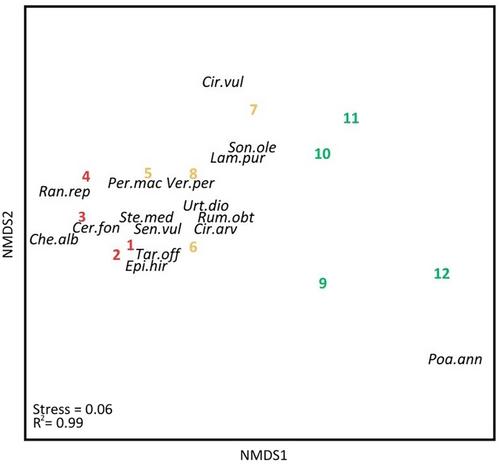 Dry-matter production and botanical composition of multispecies and perennial ryegrass swards under varying defoliation management